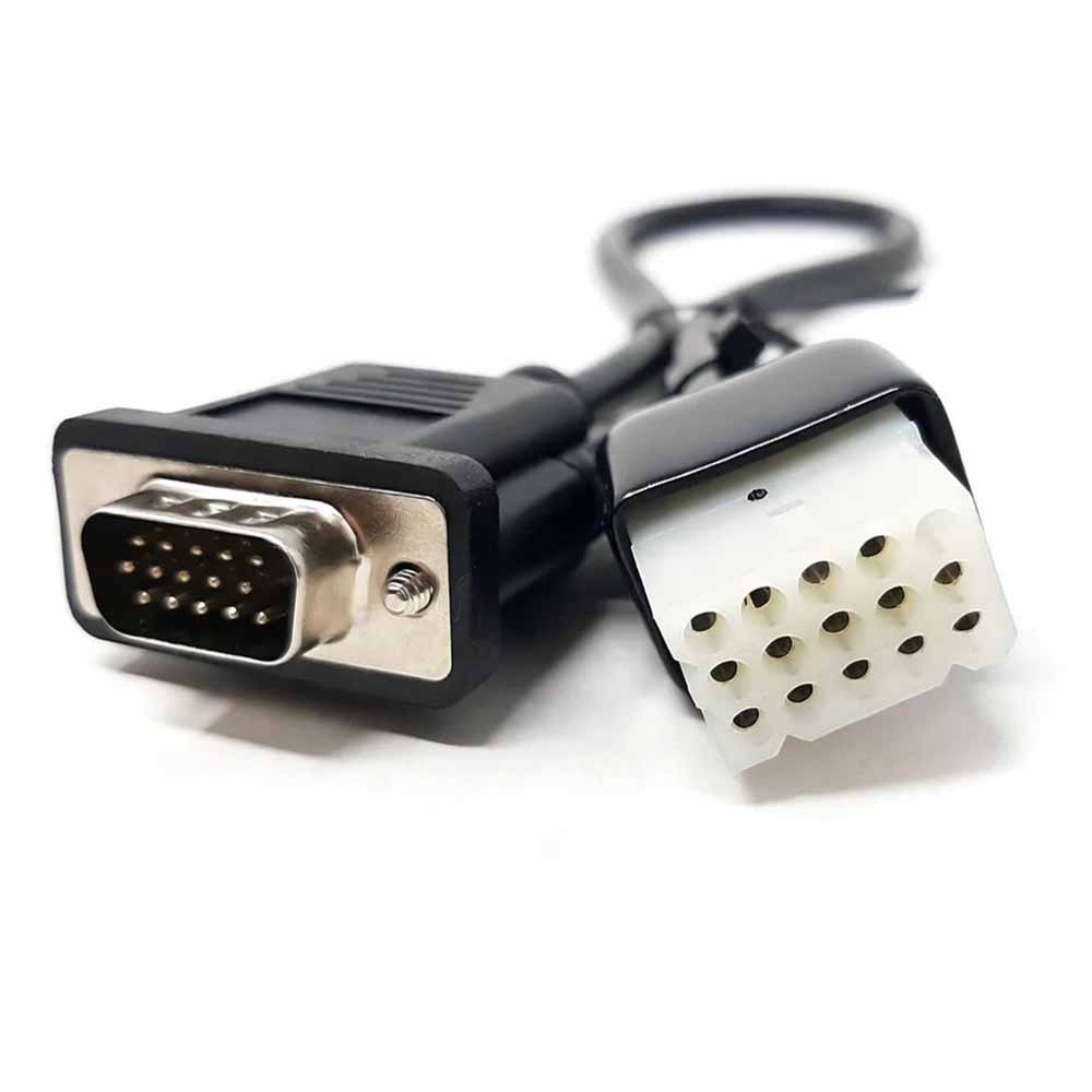 Kenwood KCT-60M 15-Pin to 15-Pin Molex Adapter Cable