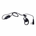 Kenwood KHS-27A D-Ring Ear Hanger Headset with In-Line PTT & Mic