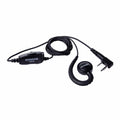 Kenwood KHS-31C C-Ring Ear Hanger Headset with In-Line PTT & Mic