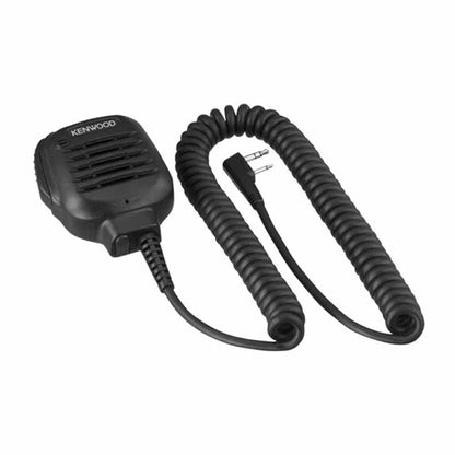 Kenwood KMC-45D speaker microphone, rear clip and coiled cable