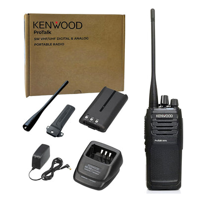 Kenwood NX-P1300NUK ProTalk UHF 5W 64-Channel Digital/Analog Two-Way Radio