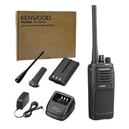 Kenwood NX-P1300AUK ProTalk UHF 5W 64-Channel Analog Two-Way Radio