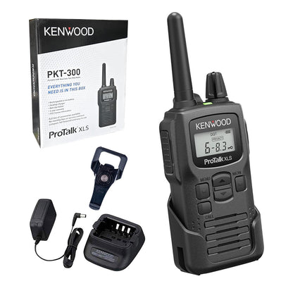 Kenwood PKT-300BKPC UHF 2W 16-Channel Analog Two-Way Radio (30-Pack)